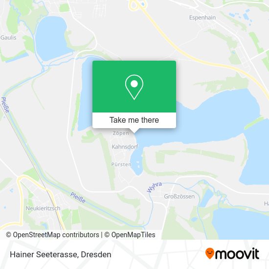Карта Hainer Seeterasse