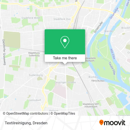 Карта Textilreinigung