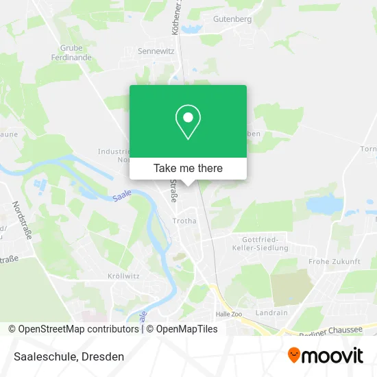 Карта Saaleschule