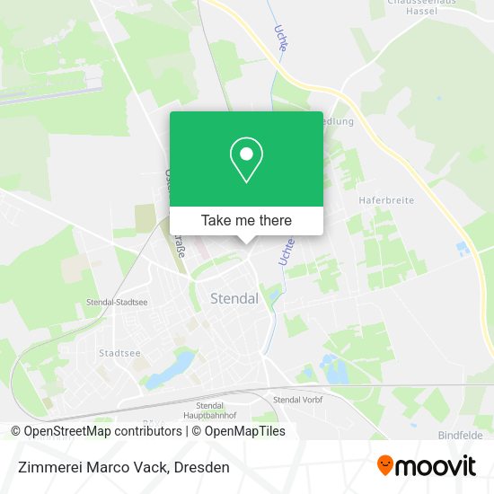 Карта Zimmerei Marco Vack