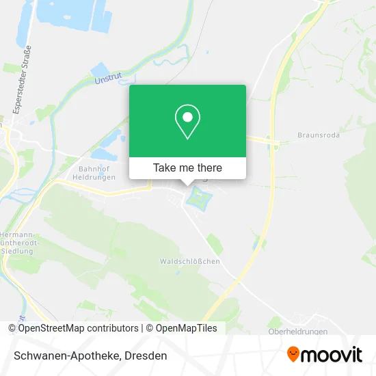 Карта Schwanen-Apotheke