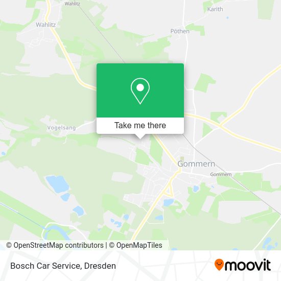 Карта Bosch Car Service