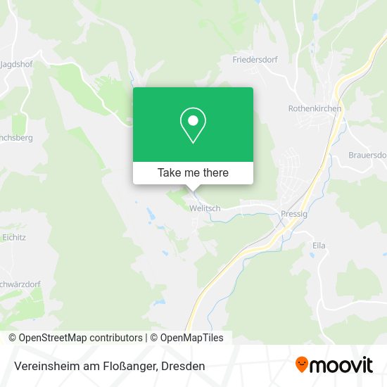 Карта Vereinsheim am Floßanger