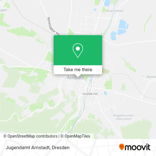 Карта Jugendamt Arnstadt