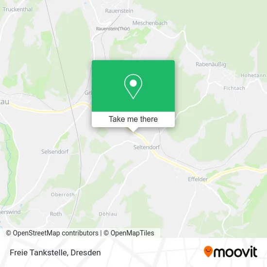 Карта Freie Tankstelle