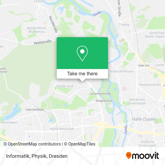 Карта Informatik, Physik