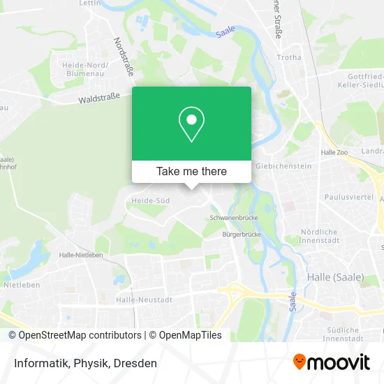 Карта Informatik, Physik