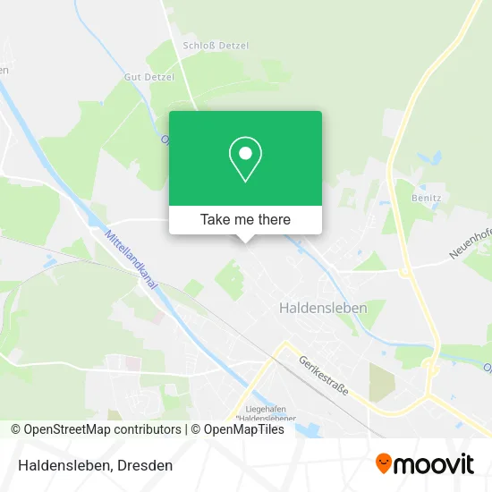 Карта Haldensleben