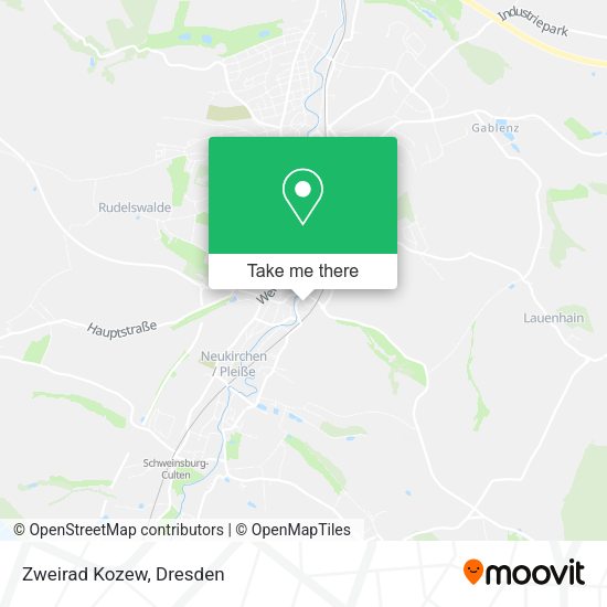 Карта Zweirad Kozew