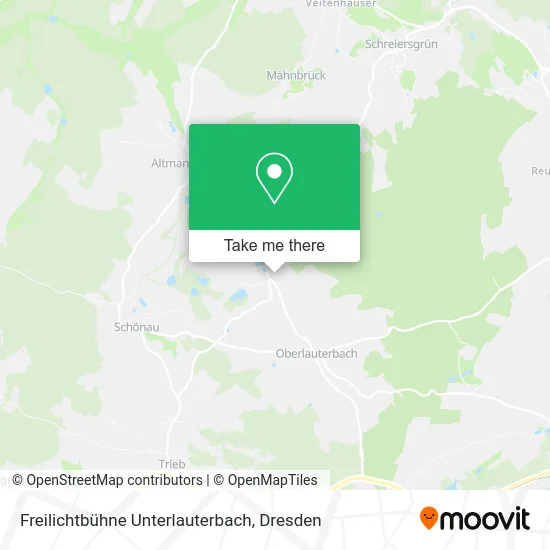 Карта Freilichtbühne Unterlauterbach