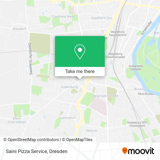 Карта Saini Pizza Service