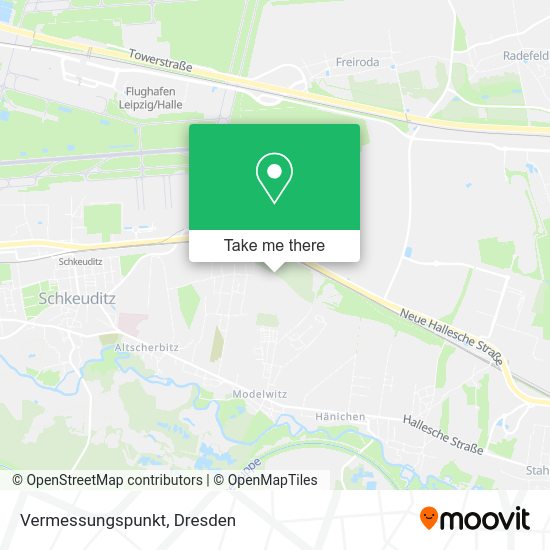 Карта Vermessungspunkt