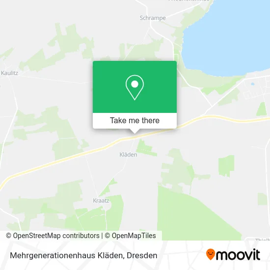 Карта Mehrgenerationenhaus Kläden