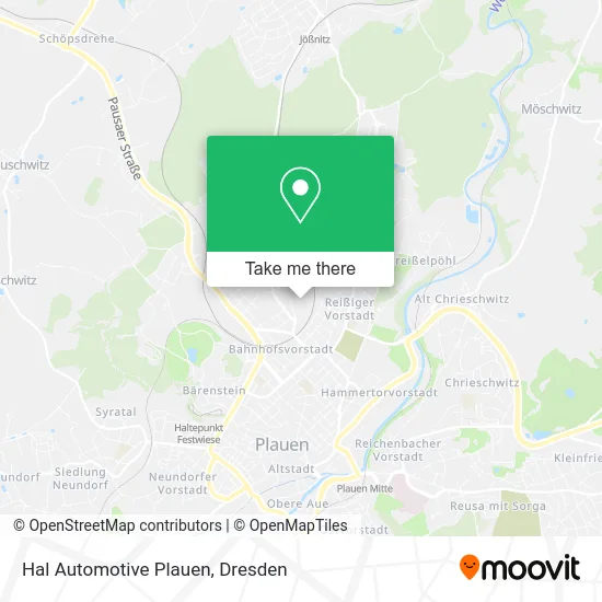 Карта Hal Automotive Plauen