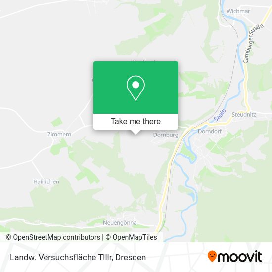 Карта Landw. Versuchsfläche Tlllr