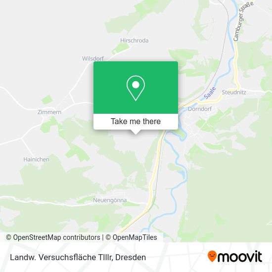 Карта Landw. Versuchsfläche Tlllr