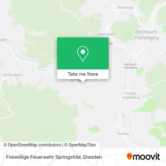 Карта Freiwillige Feuerwehr Springstille