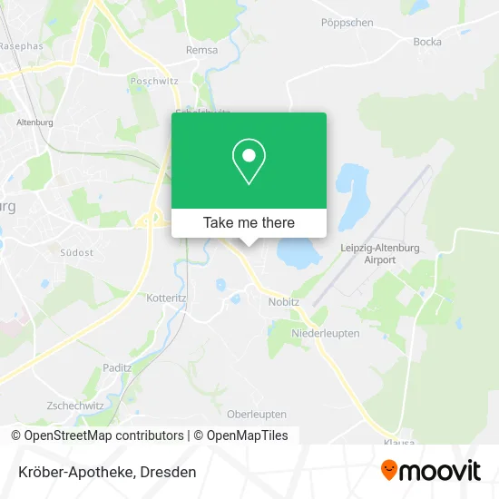 Карта Kröber-Apotheke