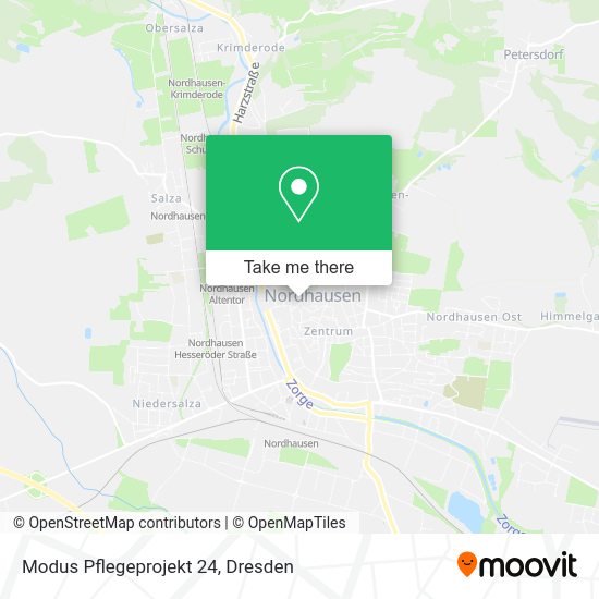 Карта Modus Pflegeprojekt 24