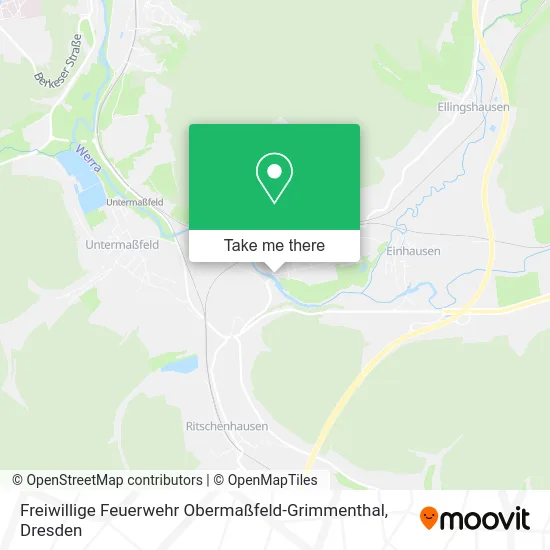 Карта Freiwillige Feuerwehr Obermaßfeld-Grimmenthal