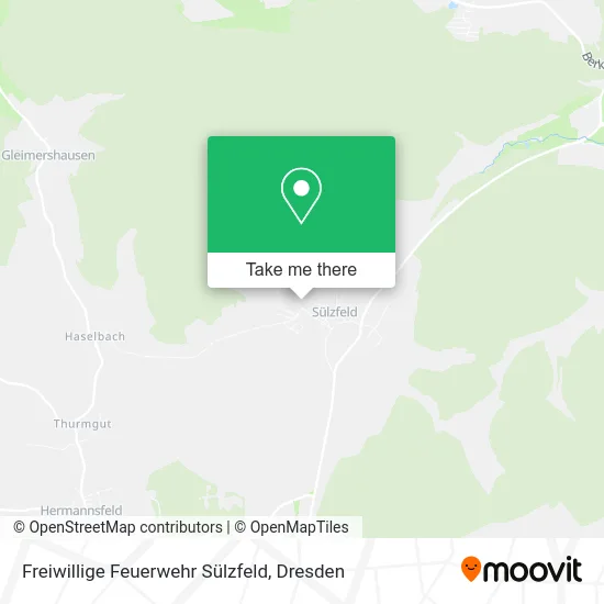 Карта Freiwillige Feuerwehr Sülzfeld