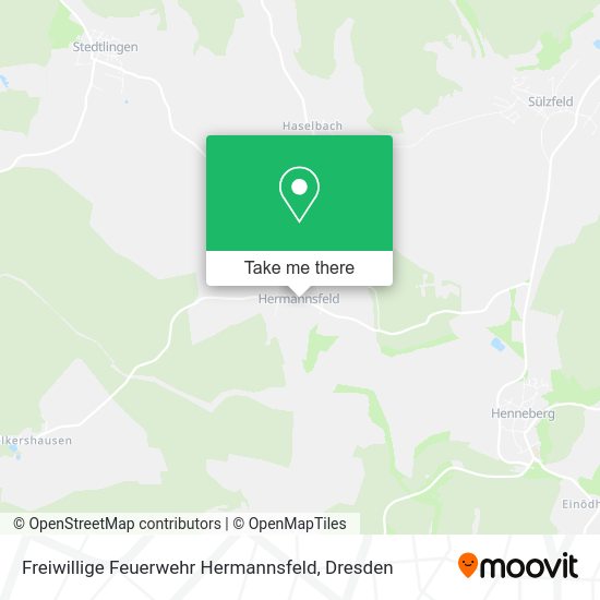 Карта Freiwillige Feuerwehr Hermannsfeld