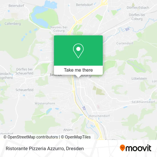 Карта Ristorante Pizzeria Azzurro