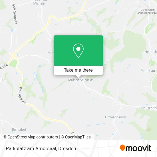 Карта Parkplatz am Amorsaal