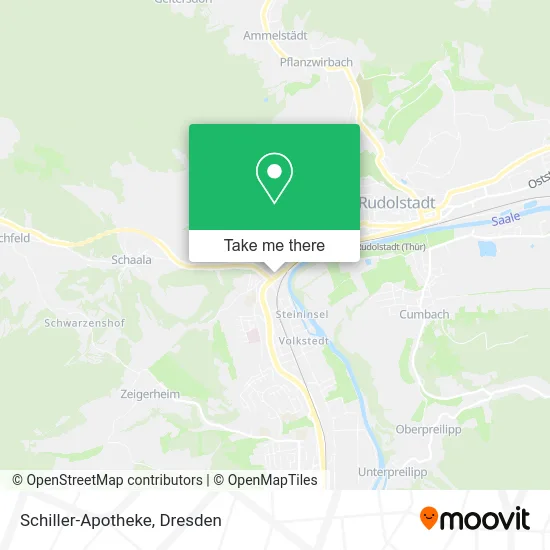 Карта Schiller-Apotheke