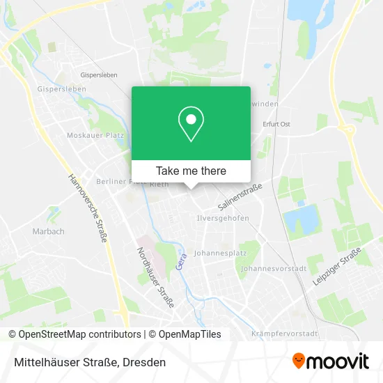 Карта Mittelhäuser Straße