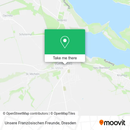 Карта Unsere Französischen Freunde