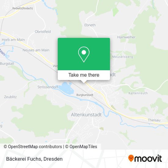 Карта Bäckerei Fuchs