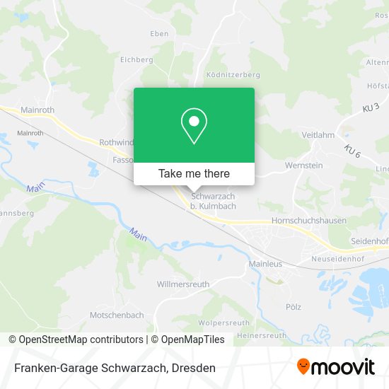 Карта Franken-Garage Schwarzach