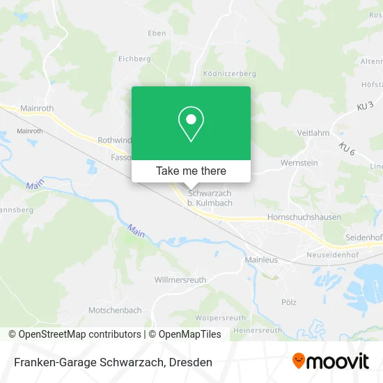 Карта Franken-Garage Schwarzach