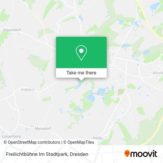 Карта Freilichtbühne Im Stadtpark