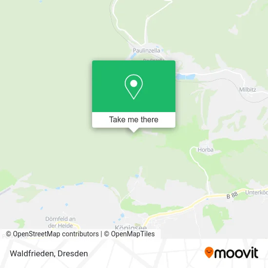 Карта Waldfrieden