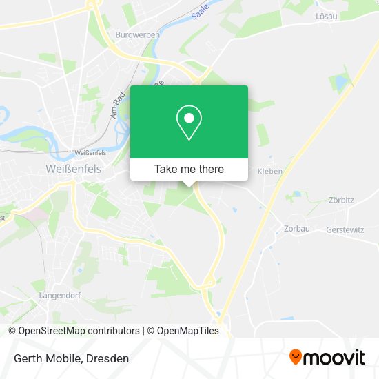 Карта Gerth Mobile