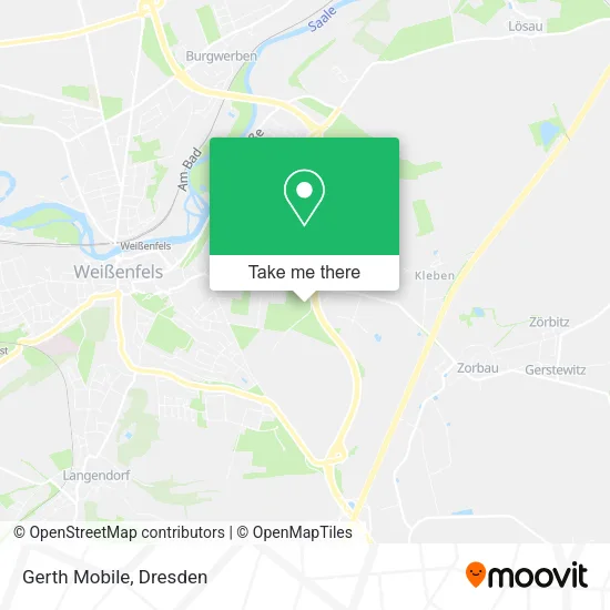 Карта Gerth Mobile