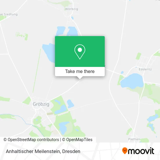 Карта Anhaltischer Meilenstein