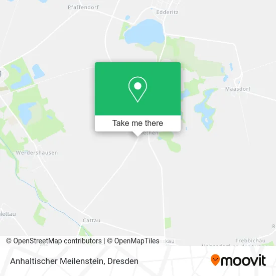 Карта Anhaltischer Meilenstein