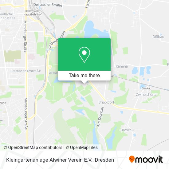 Карта Kleingartenanlage Alwiner Verein E.V.