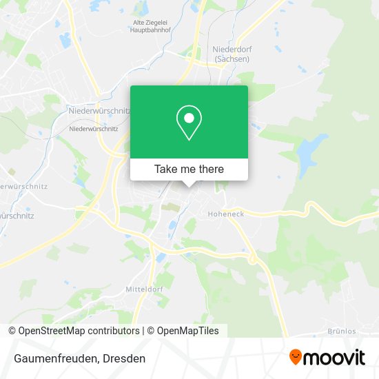 Карта Gaumenfreuden