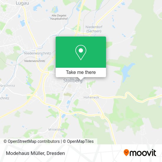 Карта Modehaus Müller