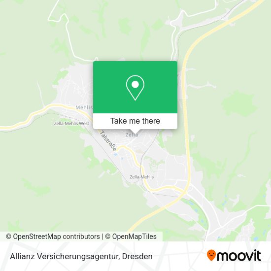 Карта Allianz Versicherungsagentur