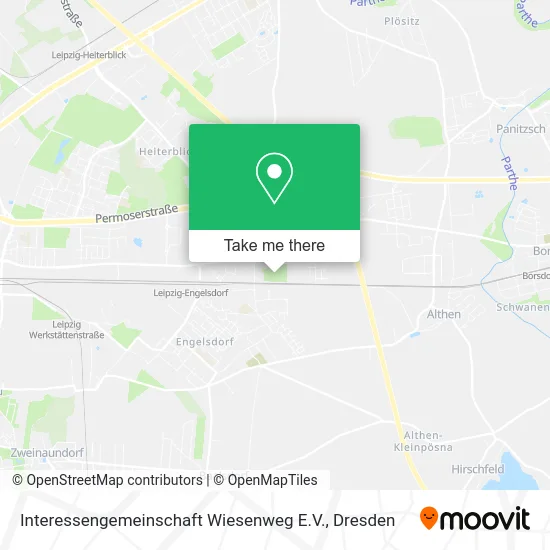 Карта Interessengemeinschaft Wiesenweg E.V.