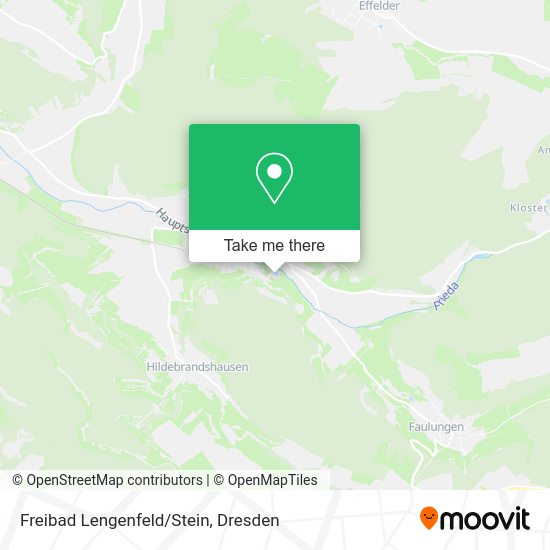 Карта Freibad Lengenfeld/Stein