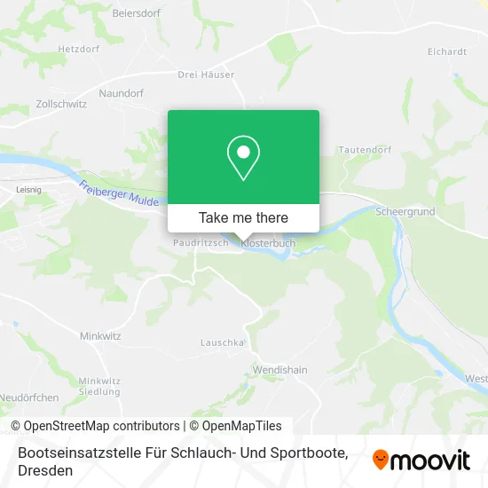 Карта Bootseinsatzstelle Für Schlauch- Und Sportboote