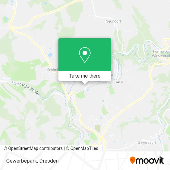 Карта Gewerbepark