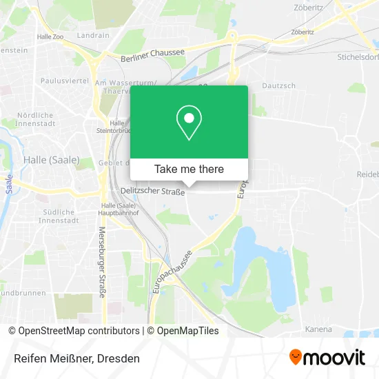 Карта Reifen Meißner