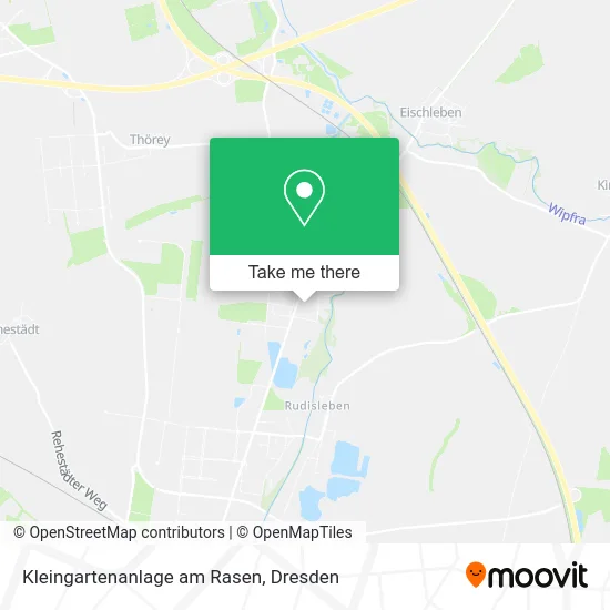 Карта Kleingartenanlage am Rasen